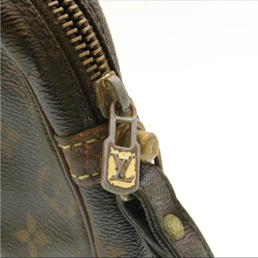 Authentic Vintage LOUIS VUITTON Monogram Marly Dragonne GM Clutch Bag M51825 LV